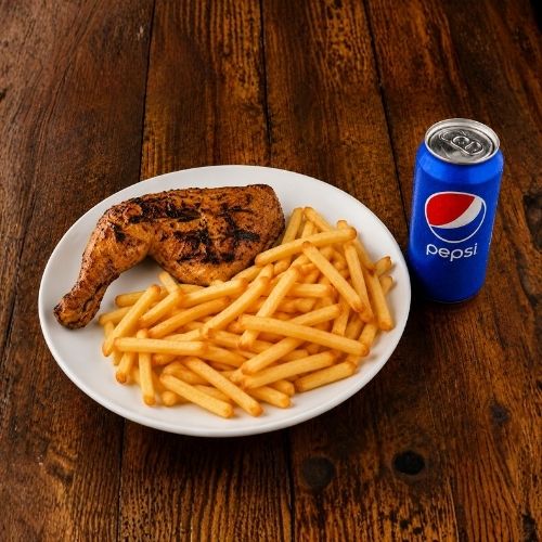 1/4 Fire Grilled Chicken Meal