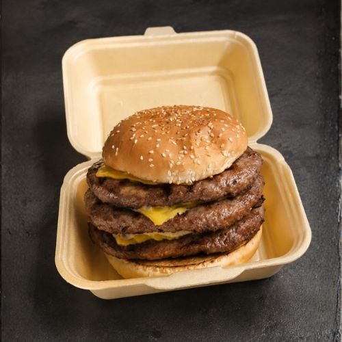 Triple Grilled Beef Burger