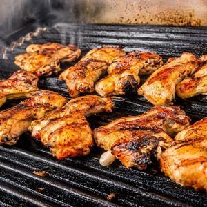 10 Fire Grilled Chicken Wings